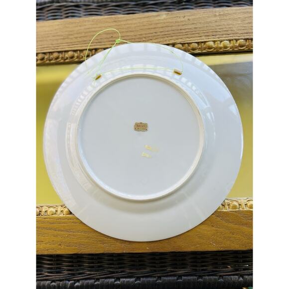 Vintage NORLEANS (Japan) Hand Painted 10 1/4” Collector Wall Plate Cottagecore - Picture 6 of 9